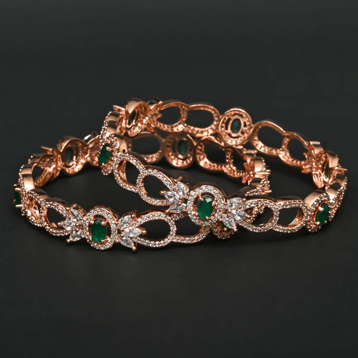 CZ Emerald Bangles