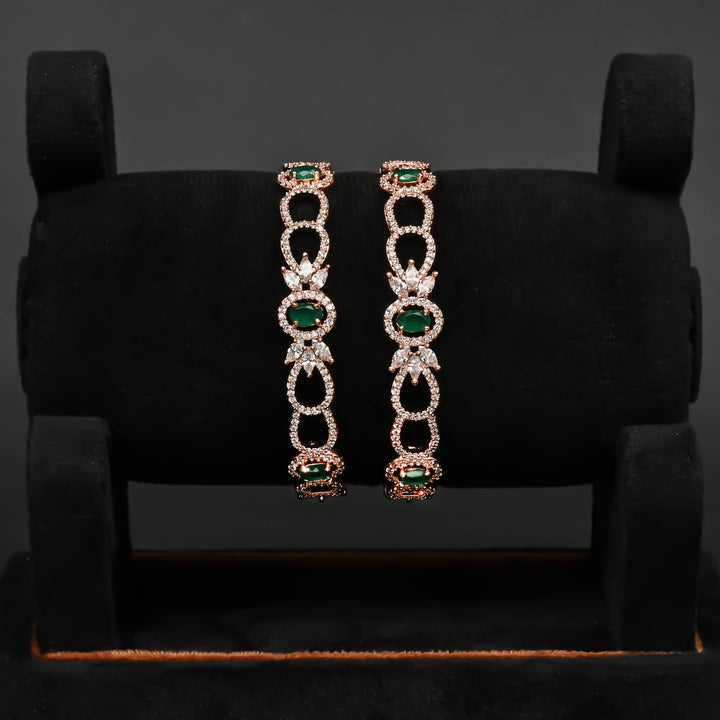 CZ Emerald Bangles