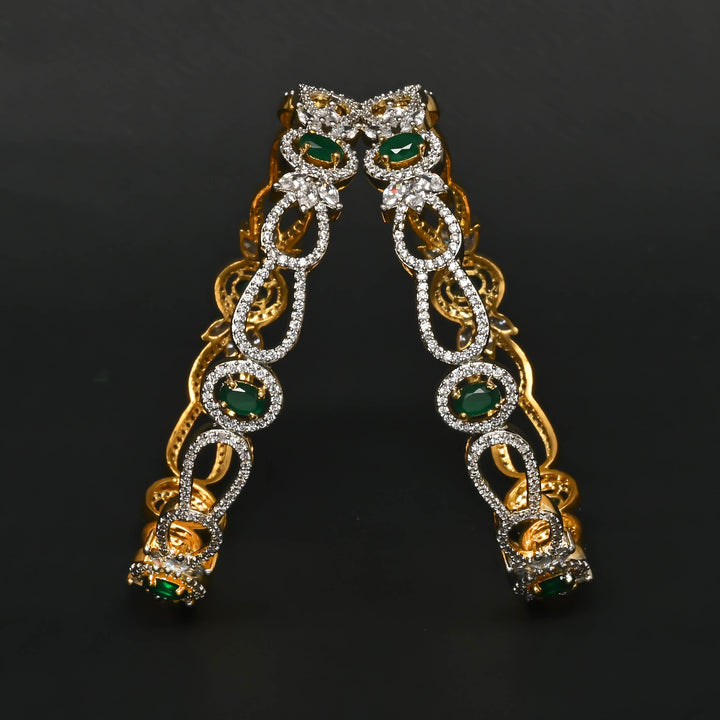 CZ Emerald Bangles