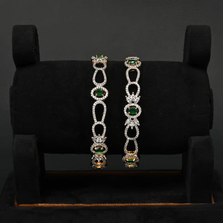 CZ Emerald Bangles