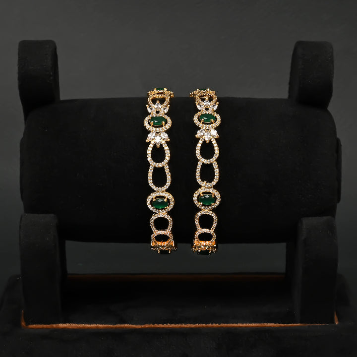 CZ Emerald Bangles