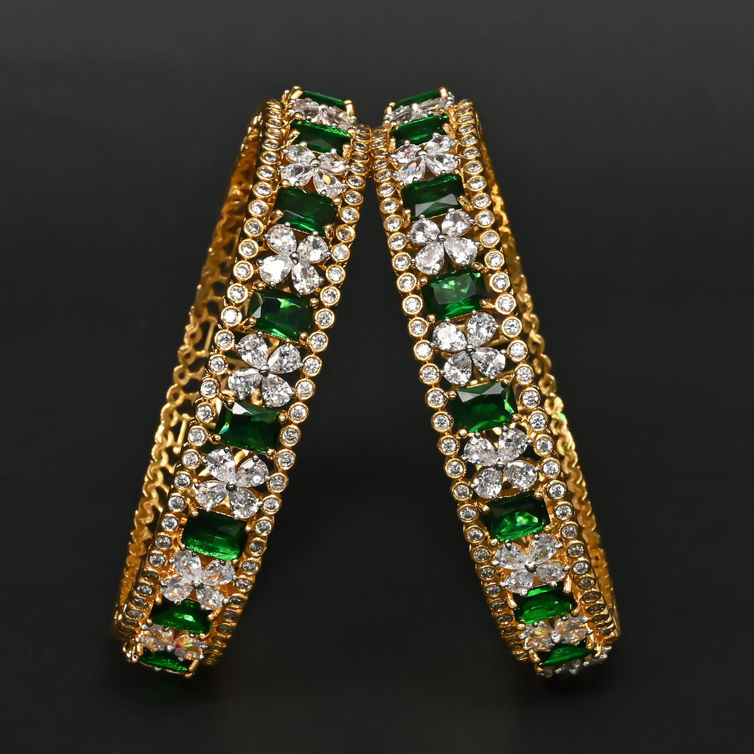 CZ Emerald Bangles