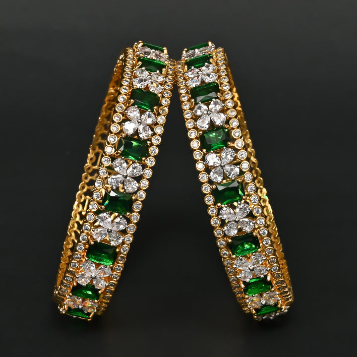 CZ Emerald Bangles