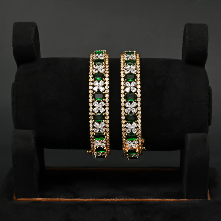 CZ Emerald Bangles