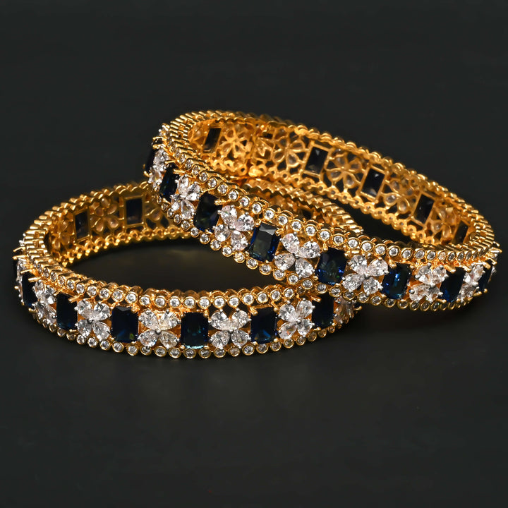 CZ Sapphire Bangles