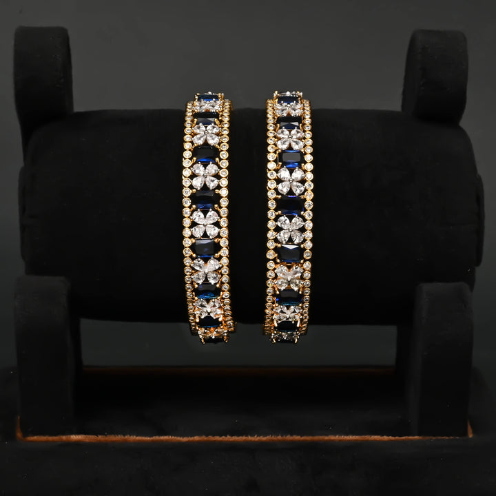 CZ Sapphire Bangles