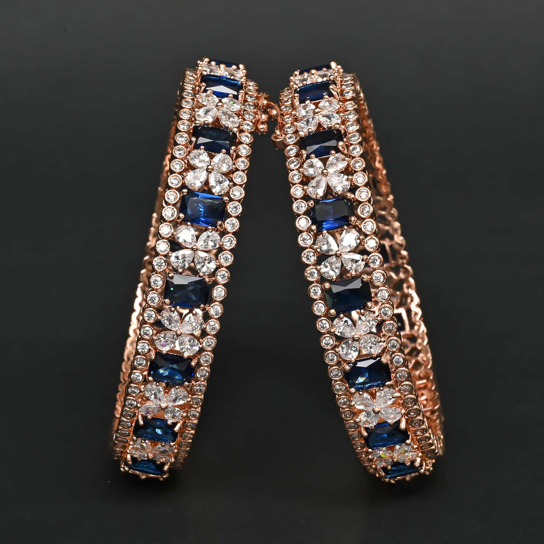 CZ Sapphire Bangles
