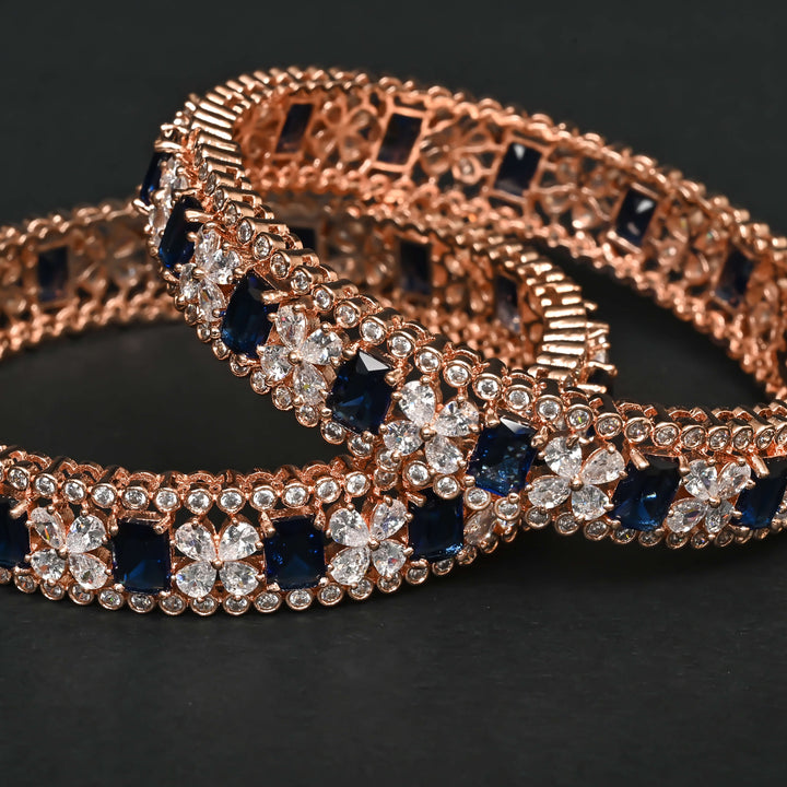 CZ Sapphire Bangles