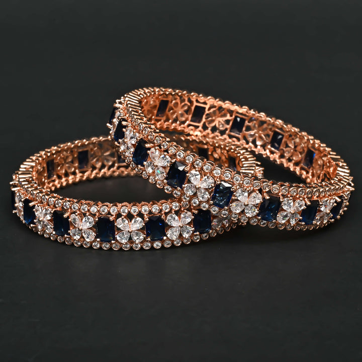 CZ Sapphire Bangles
