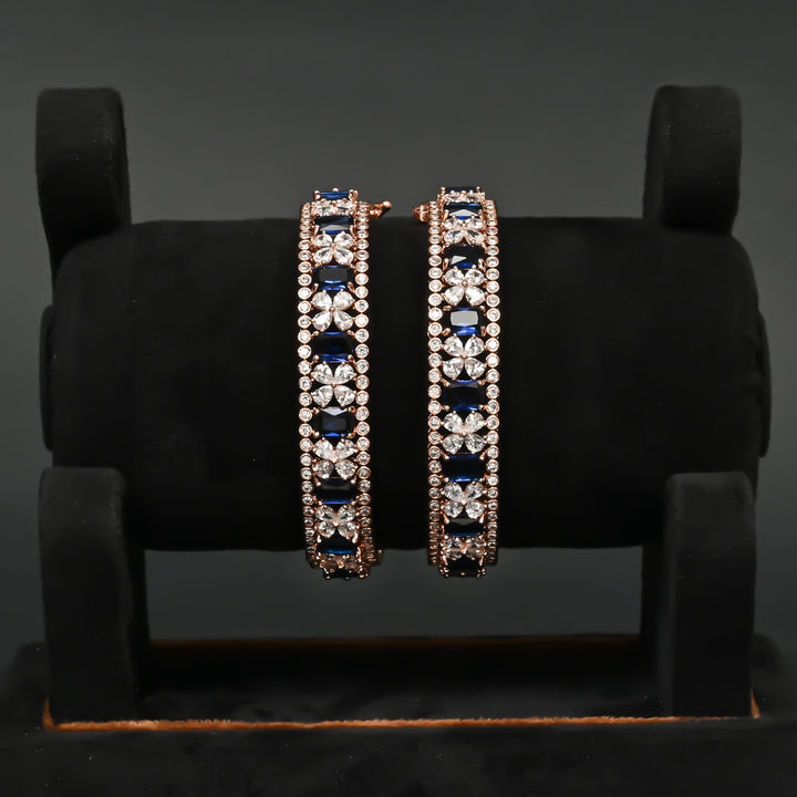 CZ Sapphire Bangles