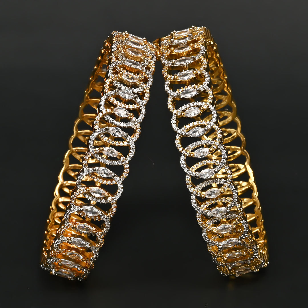 CZ Diamond Finish bangles