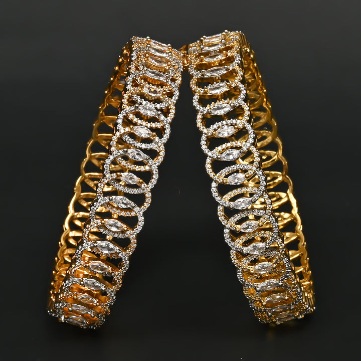 CZ Diamond Finish bangles