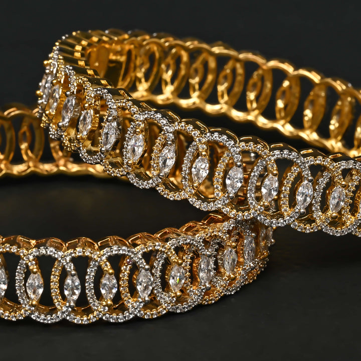 CZ Diamond Finish bangles