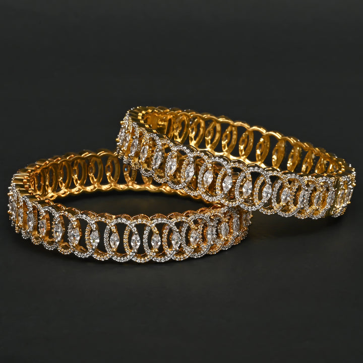 CZ Diamond Finish bangles