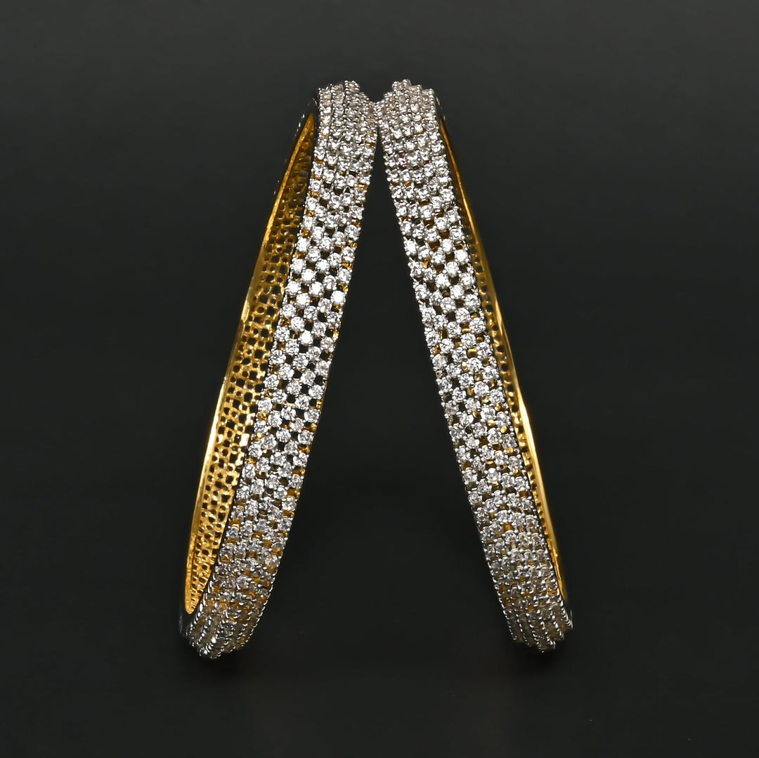 CZ Diamond Finish Bangles