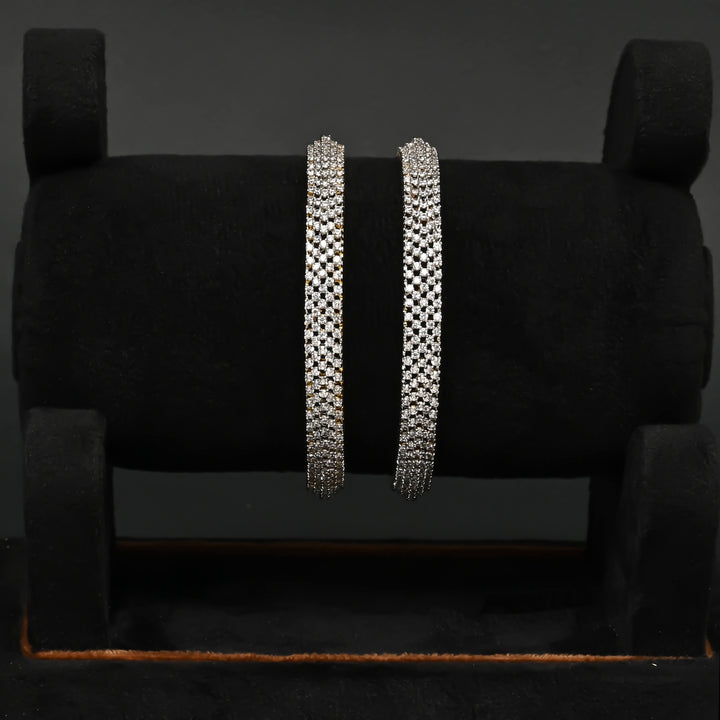 CZ Diamond Finish Bangles