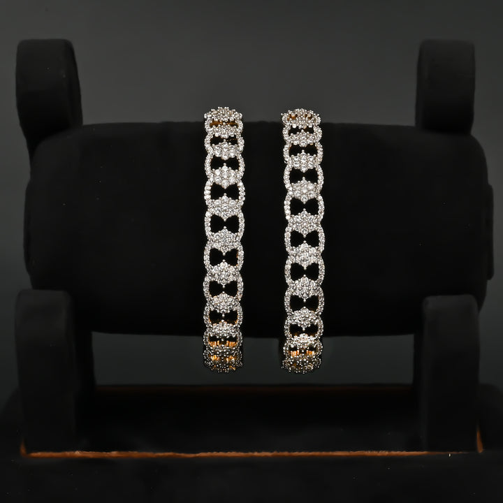 CZ Diamond Finish Bangles