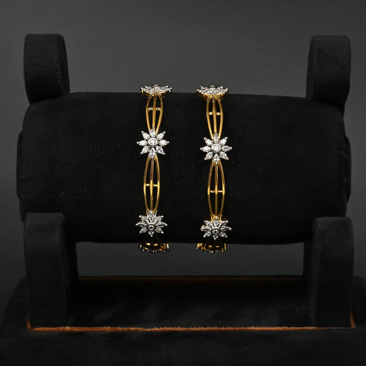 CZ Diamond Finish Bangles
