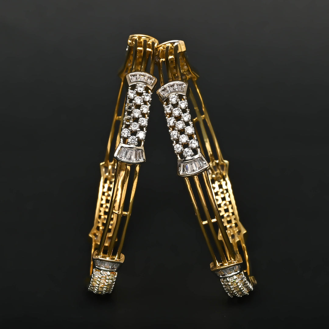 CZ Diamond Finish Bangles