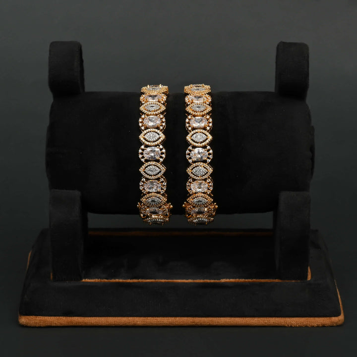 CZ Diamond Finish Bangles