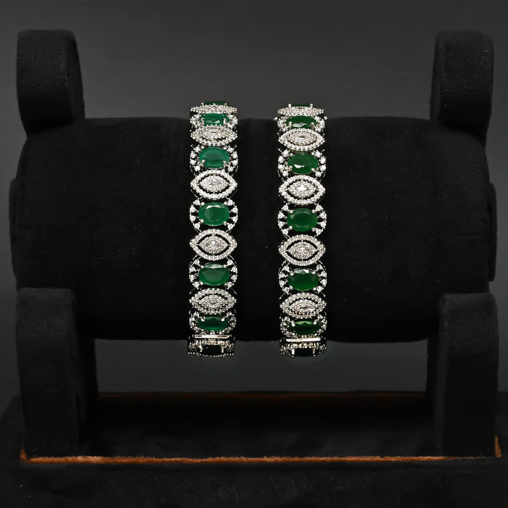 CZ Emerald Bangles