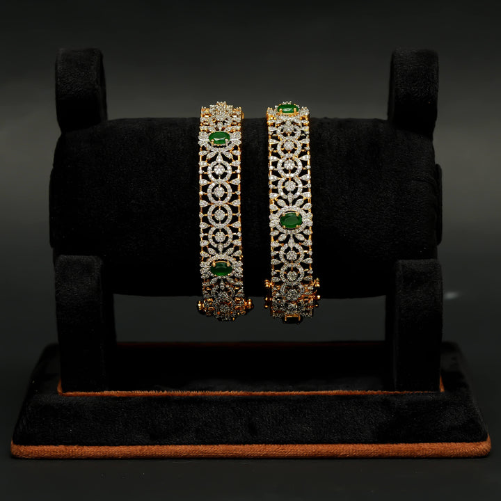 CZ Emerald Bangles