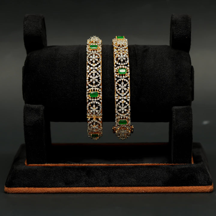 CZ Emerald Bangles