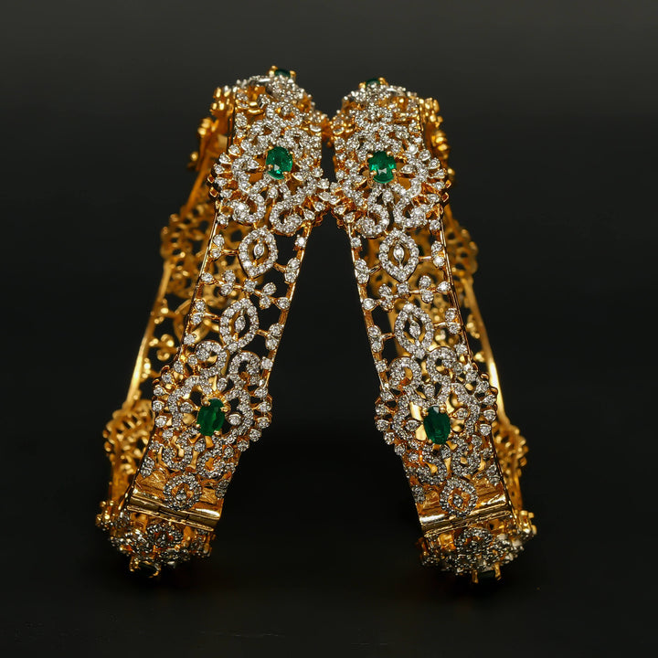 CZ Emerald Bangles