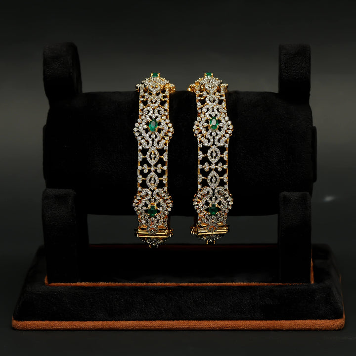 CZ Emerald Bangles
