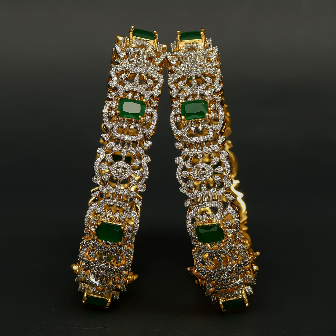 CZ Emerald Bangles