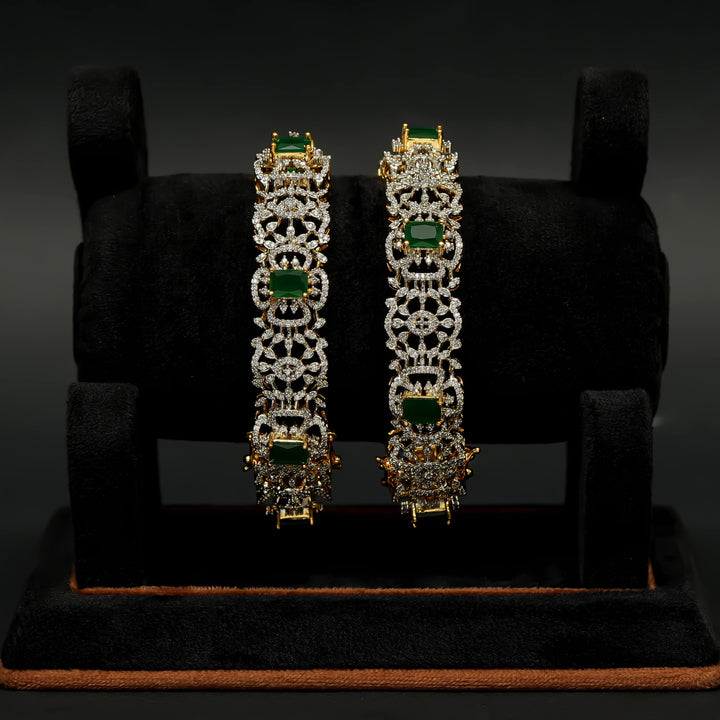CZ Emerald Bangles