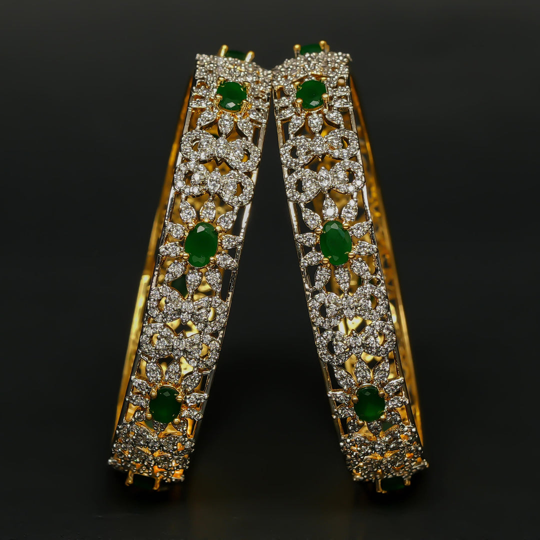 CZ Emerald Bangles