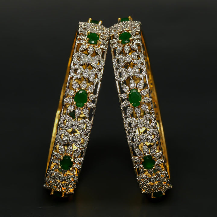 CZ Emerald Bangles