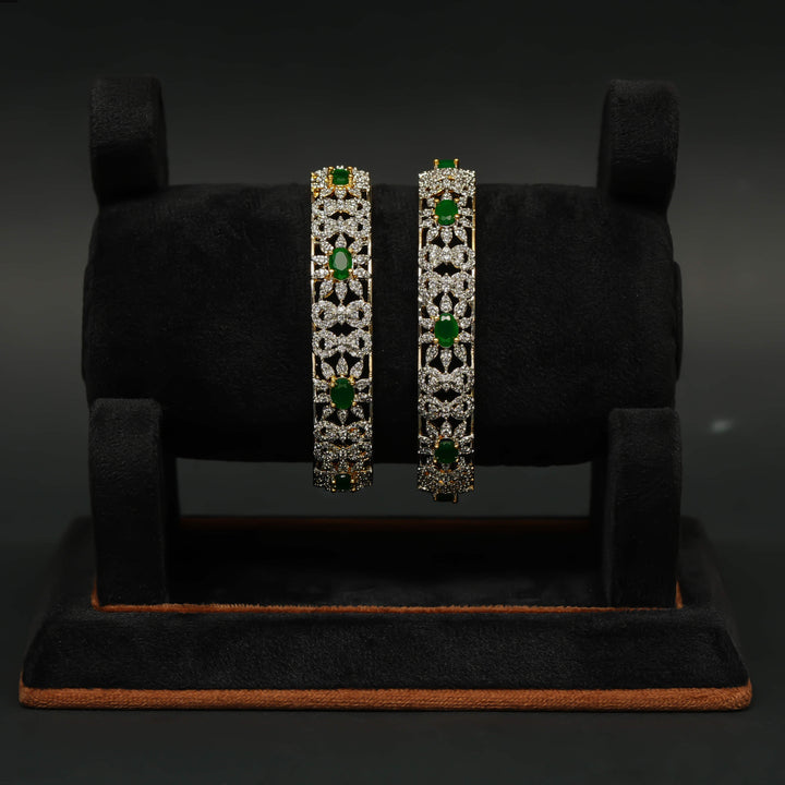 CZ Emerald Bangles