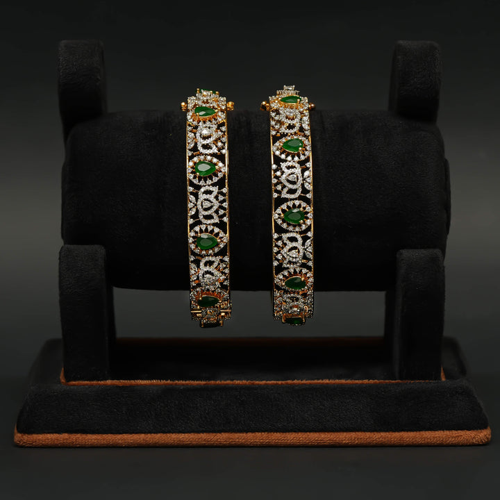 CZ Emerald Bangles