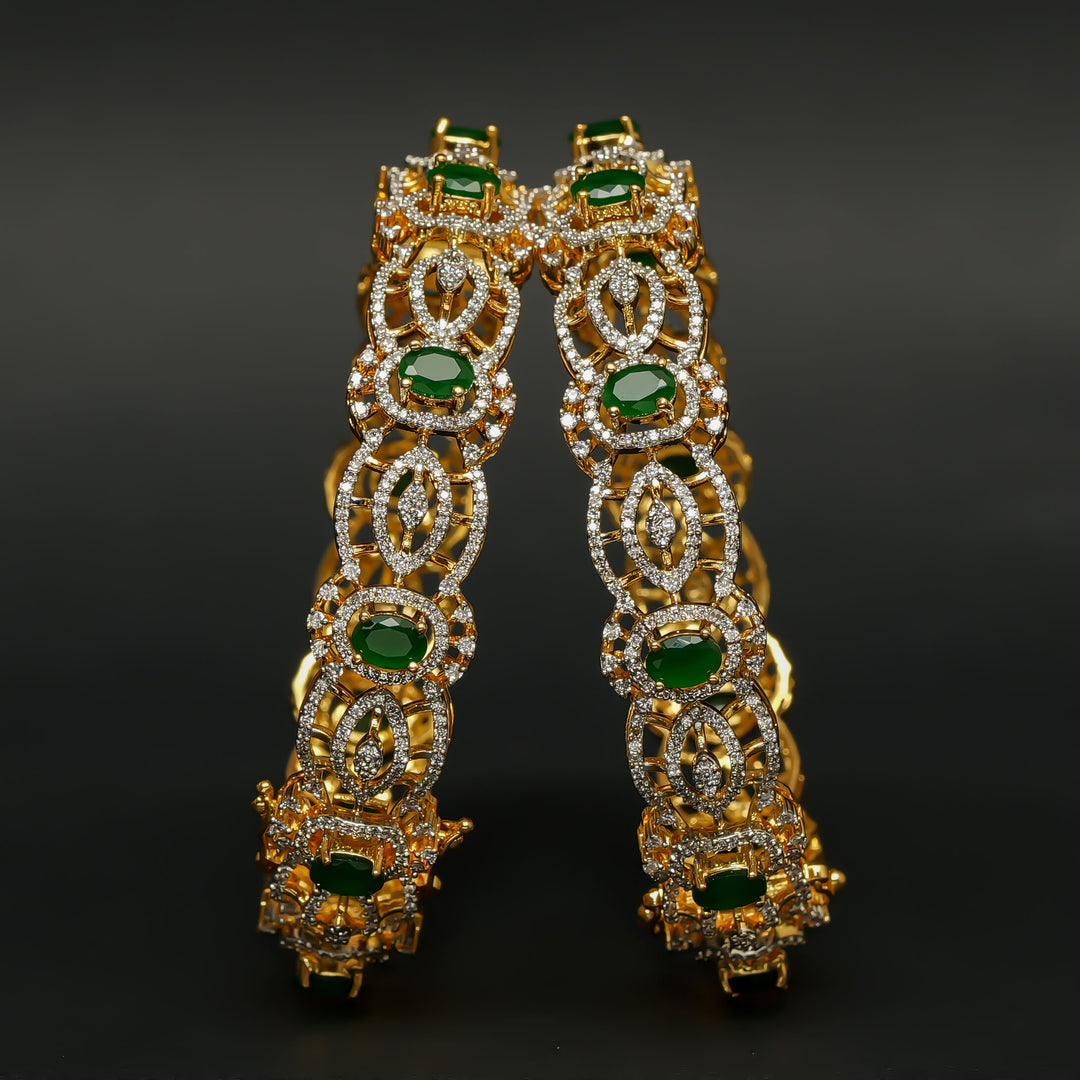 CZ Emerald Bangles