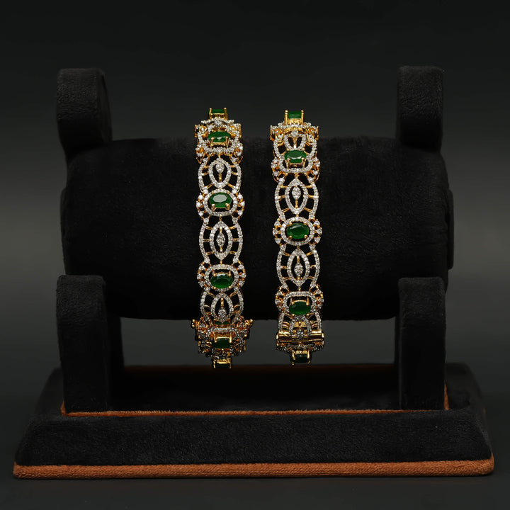 CZ Emerald Bangles