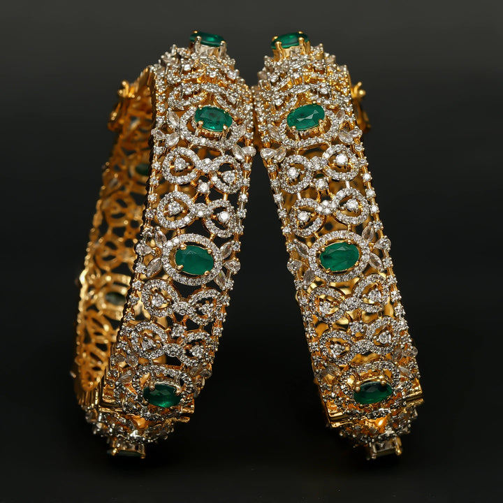 CZ Emerald Bangles