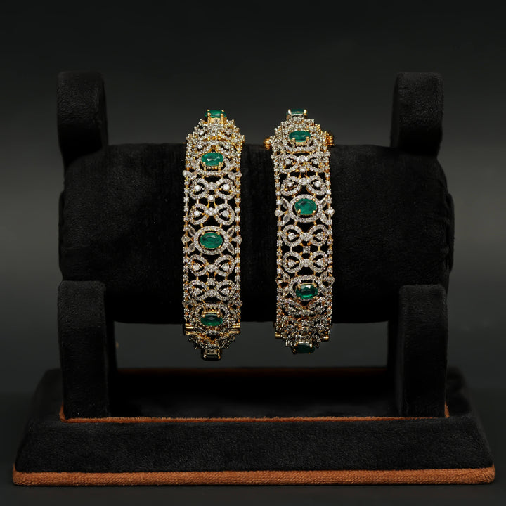 CZ Emerald Bangles