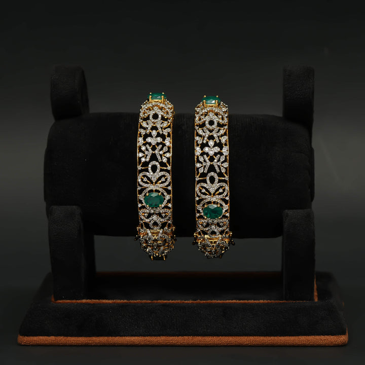 CZ Emerald Bangles