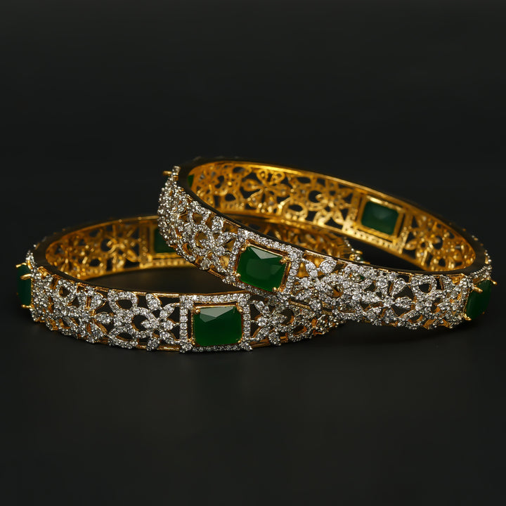 CZ Emerald Bangles