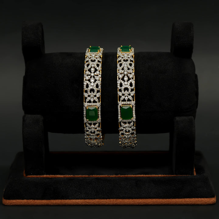 CZ Emerald Bangles
