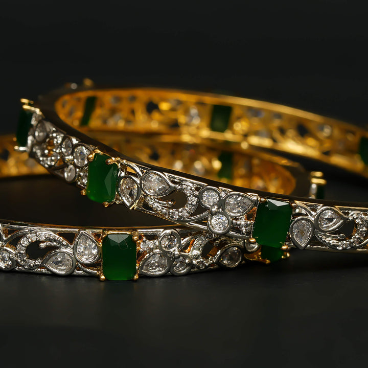 CZ Emerald Bangles