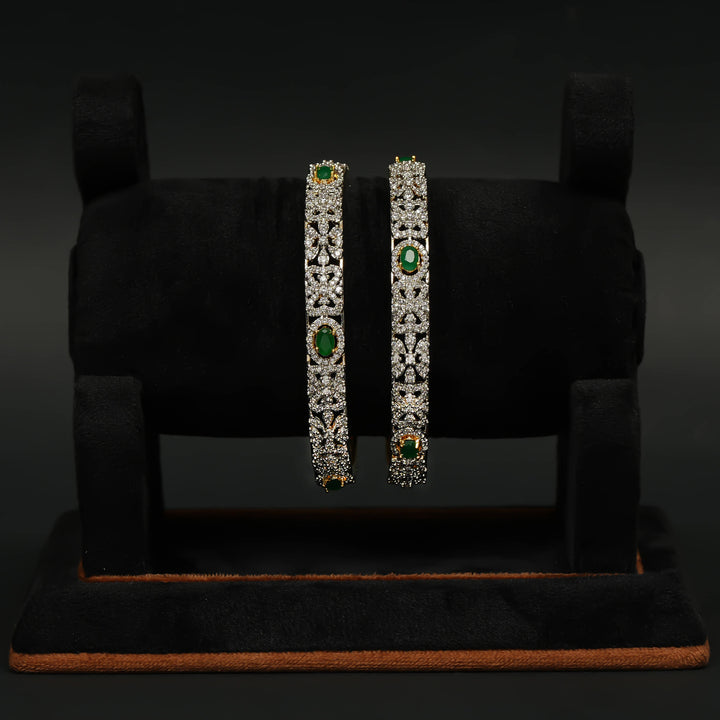 CZ Emerald Bangles