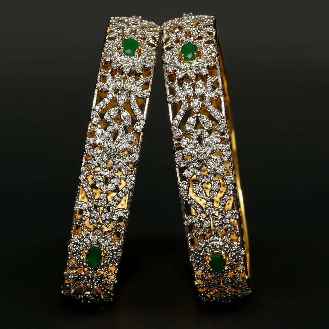 CZ Emerald Bangle