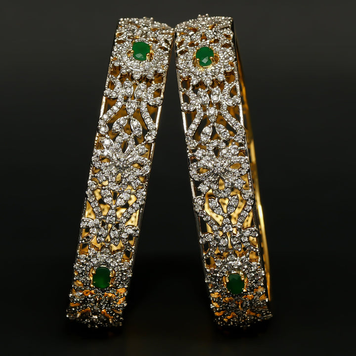 CZ Emerald Bangle