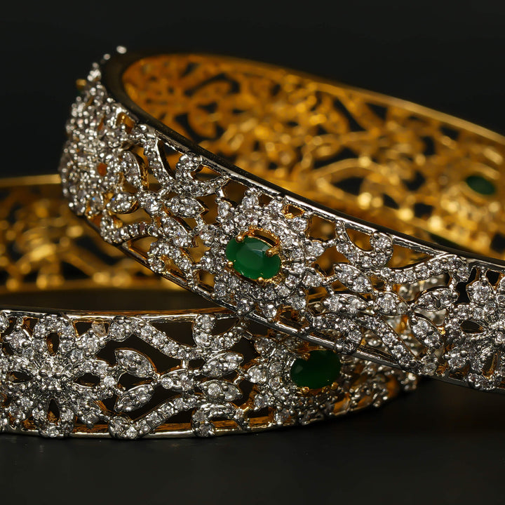 CZ Emerald Bangle