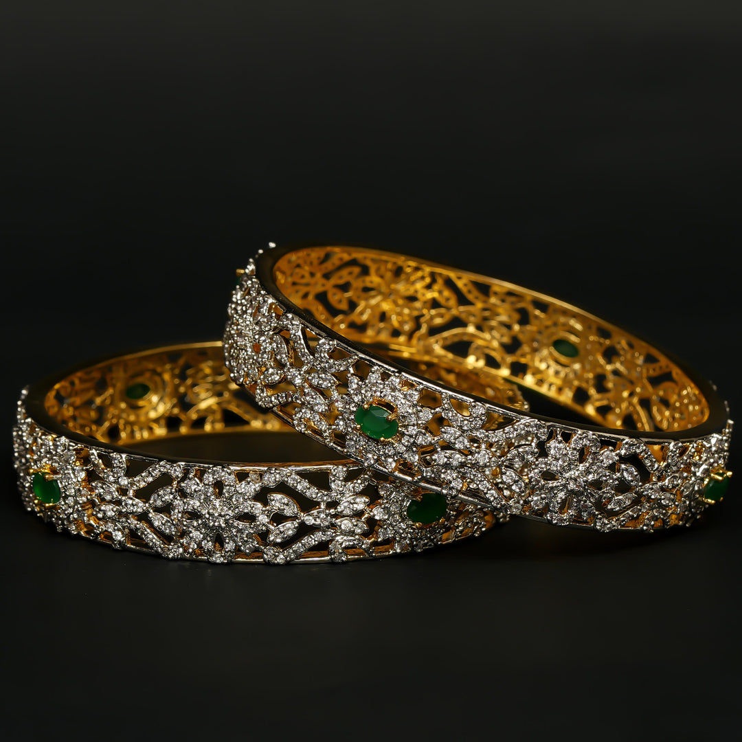 CZ Emerald Bangle