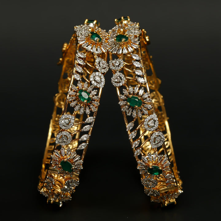 CZ Emerald Bangles