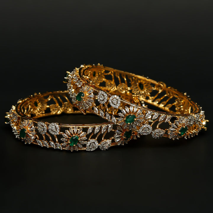 CZ Emerald Bangles